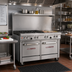 Thumbnail image #2 for Southbend Ultimate 48-Inch Gas Restaurant Range with 2 Star/Sauté Burners, 36-Inch Griddle, Standard Oven and Cabinet Base
