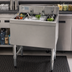 Thumbnail image #2 for Advance Tabco Underbar Basics 48-Inch Stainless Steel Cocktail Unit Ice Bin with 10-Circuit Cold Plate