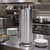 Thumbnail image #2 for Dinex Heated Drop-In Shielded Round Plate Dispenser for Up to 9 1/4-Inch Plates