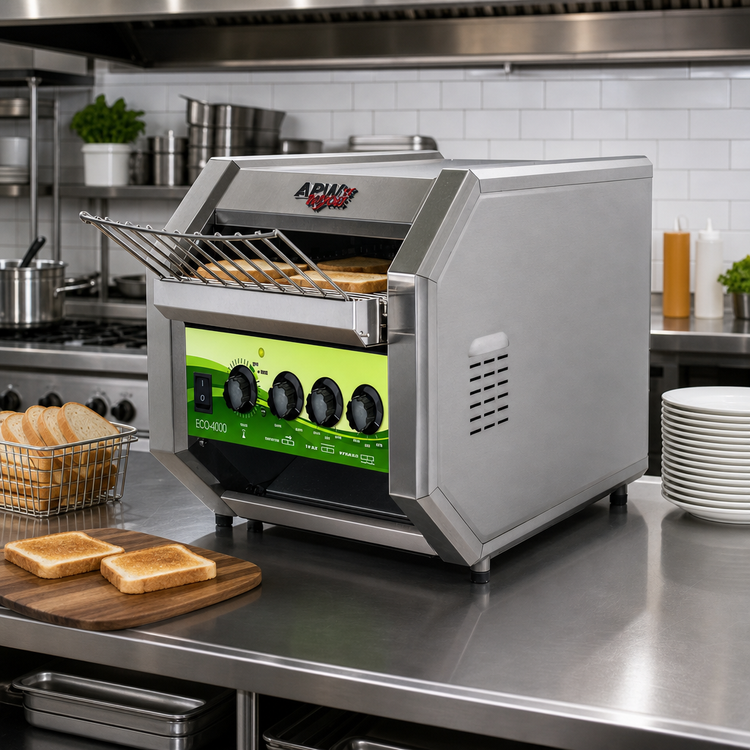 Product image #2 for APW Wyott ECO-4000 350L Electric Countertop Conveyor Toaster