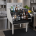 Thumbnail image #2 for Glastender 42-Inch Free-Standing 5-Step Stainless Steel Liquor Steps