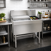 Thumbnail image #2 for Spec-Bar 42-Inch Underbar Combo Ice Bin/Bottle Unit, 84 lb Ice Capacity