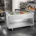 Thumbnail image #2 for Randell IC-4S Mobile 4-Pan Iced Cold Food Table