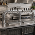 Thumbnail image #2 for Glastender Pipe Bridge Countertop Draft Dispensing Tower with 10 Faucets, Air-Cooled