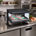 Thumbnail image #2 for Hatco HXMS-24 24-Inch Countertop Slant Heated Merchandiser with LED Lighting