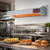 Thumbnail image #2 for Nemco 36-Inch Dual Lighted Infrared Strip Heater, 208V