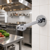 Thumbnail image #2 for T&S Brass 6 Inch Chrome Plated Brass Wall Bracket for Pre-Rinse Systems