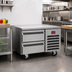 Thumbnail image #2 for Southbend Platinum 64-Inch Low-Height Self-Contained Freezer Base with 2 Self-Closing Drawers
