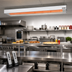 Thumbnail image #2 for Nemco Dual Remote-Control Infrared Strip Heater, 72 Inch, 208V, with Indicator Light