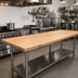 Thumbnail image #2 for Boos Block 96 Inch x 36 Inch x 2-1/4 Inch Kitchen Countertop, Northern Hard Rock Maple, Edge Grain, Oil Finish