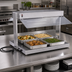 Thumbnail image #2 for BK Resources 36-Inch Double-Sided Self-Service Buffet Warmer with Heated Base and Sneeze Guards