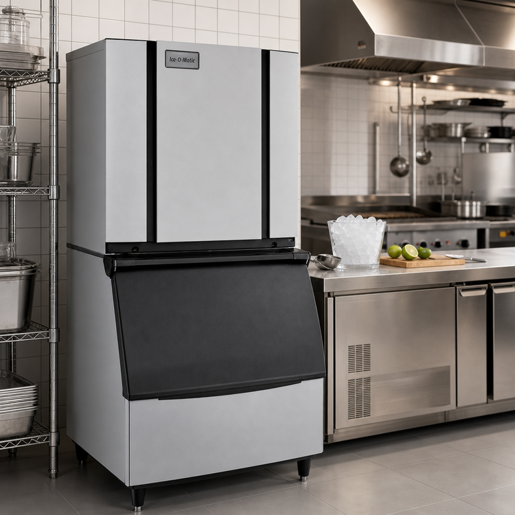 Product image #3 for Ice-O-Matic Elevation Series Modular Cube Ice Maker, Remote Condenser, Full-Size Cubes
