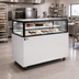 Thumbnail image #2 for Omcan 48-Inch Full-Service Flat Top Refrigerated Bakery Display Showcase with Straight Glass Front and Sides
