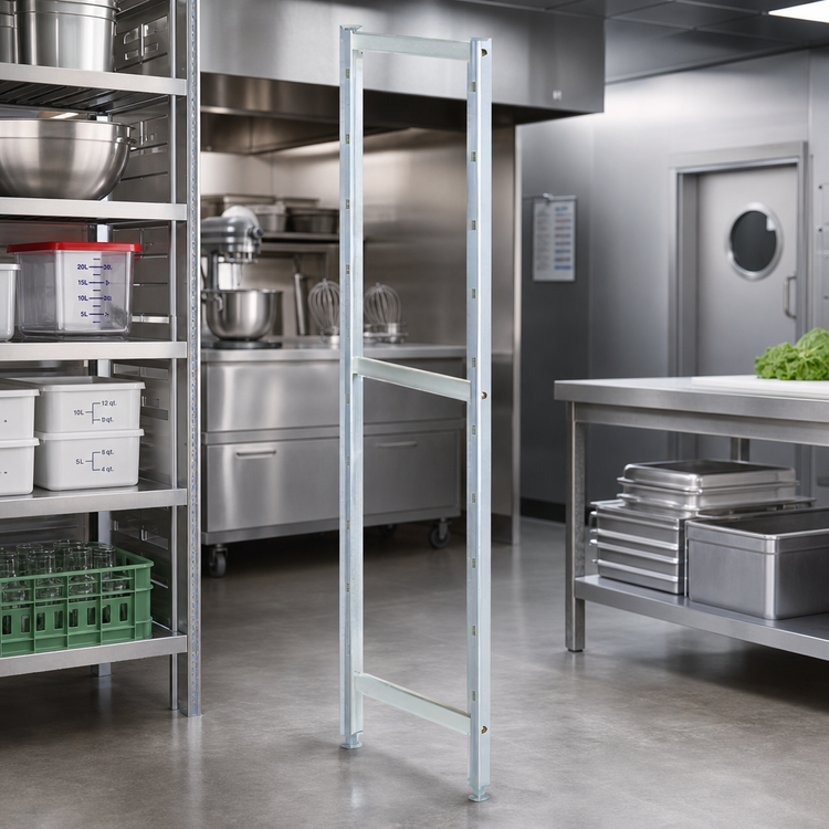 Product image #2 for Fermostock 71-Inch H x 18-Inch D Stationary Modular Shelving Upright