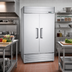 Thumbnail image #2 for Excellence Commercial Products DSS-42F Two-Section Reach-In Freezer with Solid Doors, 42.4 Cu. Ft., Bottom-Mount Self-Contained Refrigeration