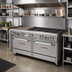 Thumbnail image #2 for Southbend Ultimate 60-Inch Gas Restaurant Range with 6 Star/Sauté Burners, 24-Inch Griddle, and 2 Standard Ovens