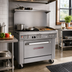 Thumbnail image #2 for Southbend Ultimate 36-Inch Gas Restaurant Range with 24-Inch Griddle and Convection Oven
