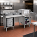 Thumbnail image #2 for Glastender GT-18+2-90L Side-to-Side Pass-Thru Glasswasher Station with Low-Temperature Chemical Sanitizing