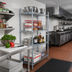 Thumbnail image #2 for EAGLEbrite 4-Tier Stationary Wire Shelving Starter Unit, 36