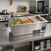 Thumbnail image #2 for Duke CP3-SB-DC-D 3-Pan Drop-In Refrigerated Cold Food Pan with Touchscreen Control