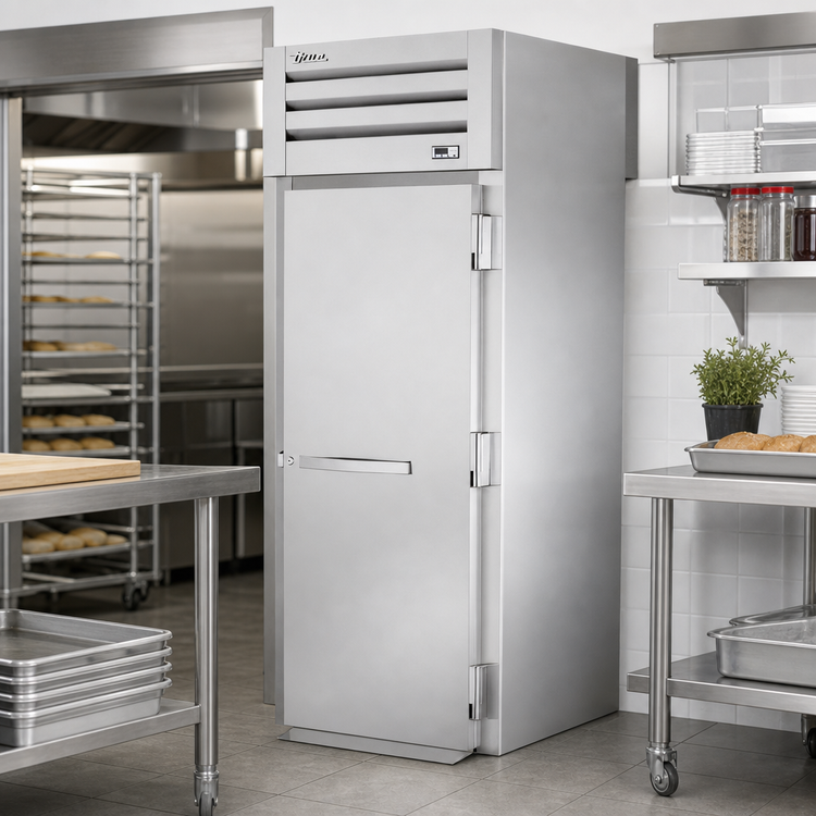 Product image #2 for True SPEC SERIES Roll-Thru Heated Cabinet, 1-Section, Stainless Steel Front & Rear Doors