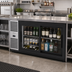 Thumbnail image #2 for True 60-Inch Two-Section Back Bar Cooler with Sliding Glass Doors and Stainless Steel Top
