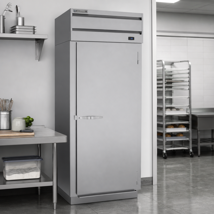 Product image #2 for Beverage-Air P Series One-Section Top-Mount Roll-In Freezer, 34.86 Cu. Ft.