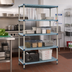 Thumbnail image #2 for MetroMax Q 5-Shelf Starter Polymer/Wire Shelving Unit, 24
