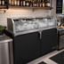 Thumbnail image #2 for Glastender 42-Inch Built-In Back Bar Glass Ice Display Unit, 16-Inch Deep
