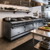 Thumbnail image #2 for Vulcan V Series 12-Inch Heavy Duty Gas Range with 2 Open Burners and Cabinet Base