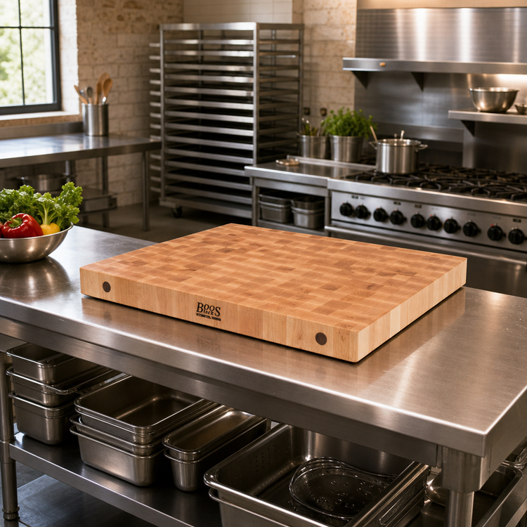 Product image #2 for Boos Block End Grain Maple Island Countertop, 36 x 32 x 3 Inches