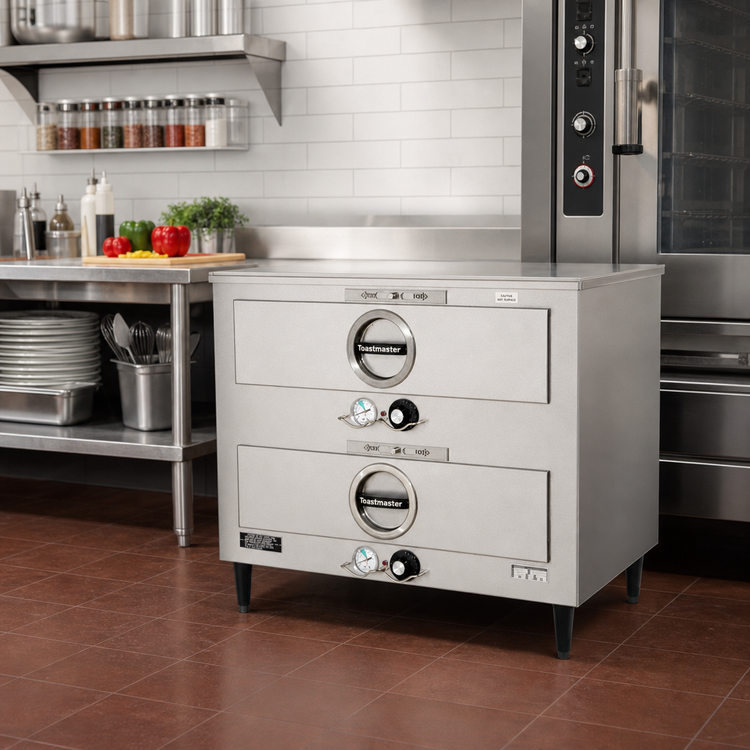 Product image #3 for Toastmaster Electric Free-Standing Two-Drawer Food Warming Drawer, 208/240V