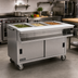 Thumbnail image #2 for Spec-Master 4-Well Electric Mobile Sealed Well Hot Food Table with Sliding Doors