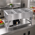 Thumbnail image #3 for Vollrath 3-Well Hot/Cold/Frozen Modular Drop-In Food Well, Auto Drain, Flat Flange, 120V