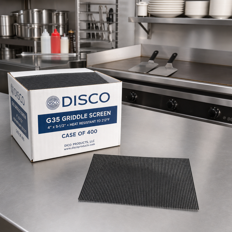 Product image #2 for Disco G35 Griddle Screen, 4 x 5-1/2 Inches, Heat Resistant to 212°F, Case of 400