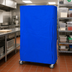 Thumbnail image #2 for Quantum 24 Inch x 48 Inch x 63 Inch Wire Cart Cover, Blue 400 Denier Nylon with Velcro Flap