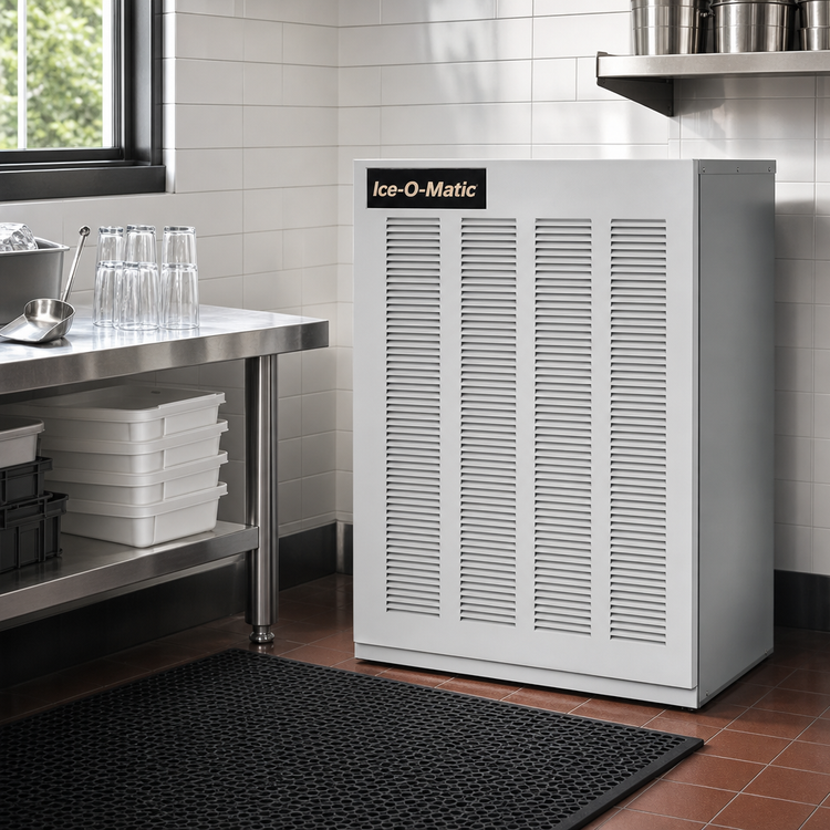 Product image #3 for Ice-O-Matic MFI1256W Water-Cooled Self-Contained Flake Ice Maker