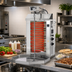 Thumbnail image #2 for Trento Potis Electric Doner Kebab Vertical Broiler, Stainless Steel, 66.13 lb Capacity, 208V