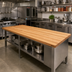 Thumbnail image #2 for John Boos Appalachian Red Oak Edge Grain Kitchen Countertop, 96 x 25 x 1-1/2 Inch, Penetrating Oil Finish