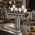 Thumbnail image #2 for Perlick Illuminated Winged Tee Countertop Glycol-Cooled 8-Faucet Draft Tower