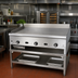 Thumbnail image #2 for Jade Range Supreme JGM-2448-F 48 Inch Gas Floor Model Griddle