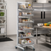 Thumbnail image #2 for Quantum Mobile Single-Sided Partition Wall Starter Unit with Included Bins, 18