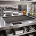 Thumbnail image #2 for Hatco Glo-Ray Built-In Rectangular Heated Shelf with Recessed Top, 73-1/2-Inch x 31-1/2-Inch, Hardcoat Aluminum