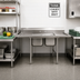 Thumbnail image #2 for Eagle Group 314 Series Two-Compartment Stainless Steel Sink with 18-Inch Right Drainboard