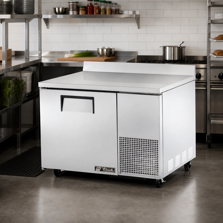 Product image #2 for True TWT-44F-HC 44.5-Inch Deep Worktop Solid Door Freezer, R290, 1-Section
