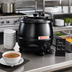 Thumbnail image #2 for CAC China 10.5 Qt Countertop Electric Soup Warmer with Hinged Lid and Tag Holder