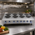 Thumbnail image #2 for Imperial 48-Inch Electric Countertop Hot Plate with 8 Round Plate Elements