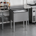Thumbnail image #2 for CHOICE Extra Deep Stainless Steel Underbar Ice Bin with Built-In 10-Circuit Cold Plate, 30 Inch W x 19 Inch D, 116 lb. Capacity