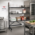 Thumbnail image #2 for Metro SmartLever 86-3/8 Inch High Cantilevered Shelving Add-On Kit for 24 x 30 Shelves