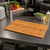 Thumbnail image #2 for American Metalcraft Bamboo Melamine Rectangular Serving Board, 20-7/8 x 12-1/2 x 3/8 Inch